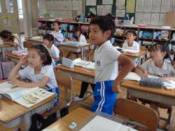 3年生国語の授業