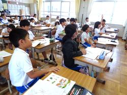 3年生国語の授業