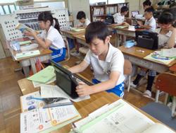 4年生理科の授業