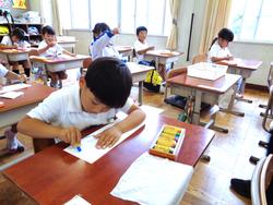 1年生図工の授業