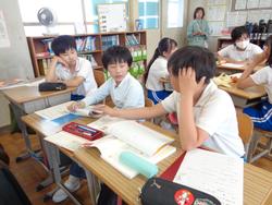 6年生国語の授業