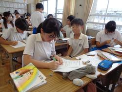 6年生国語の授業