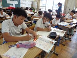 6年生算数の授業