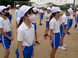 応援合戦の練習