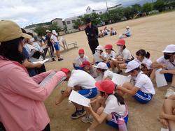 運動会前日準備