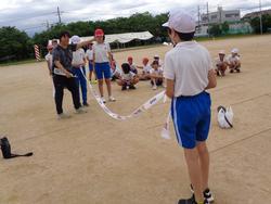 運動会前日準備
