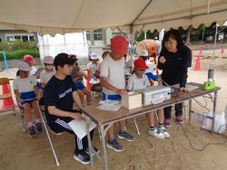 運動会前日準備