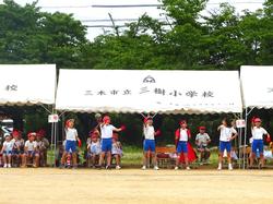 3・4年徒競走の様子