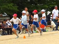 5・6年徒競走の様子