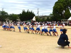 5・6年学団競技「正々堂々 一致団結!」