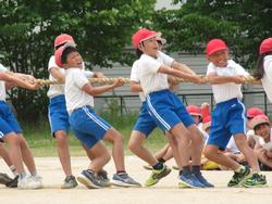 5・6年学団競技「正々堂々 一致団結！」