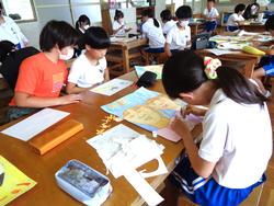 5年生図工の授業
