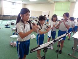 4年生音楽の授業