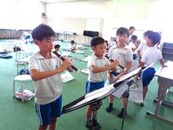 4年生音楽の授業