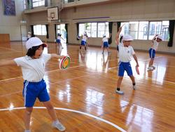 3年生体育の授業