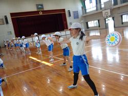 3年生体育の授業