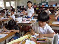 2年生図工の授業