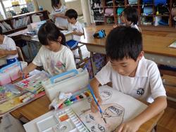 2年生図工の授業