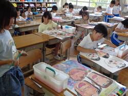 2年生図工の授業