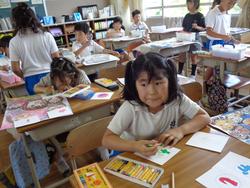 2年生図工の授業