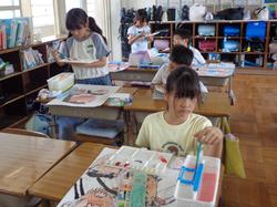 2年生図工の授業