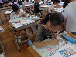 2年生図工の授業