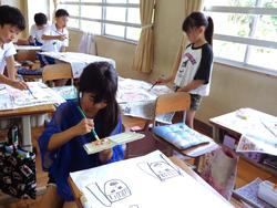 2年生図工の授業