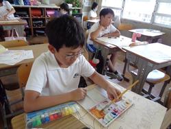 6年生図工の授業