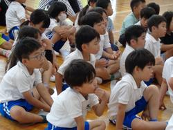 1年生交通安全教室