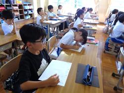 2年生国語の授業