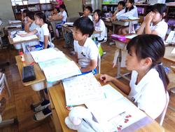 3年生算数の授業