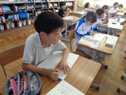 3年生国語の授業