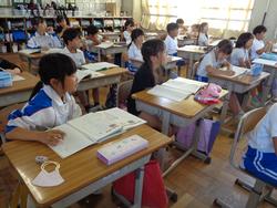 3年生国語の授業