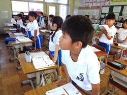 3年生国語の授業