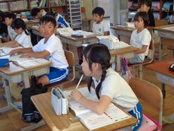 3年生国語の授業
