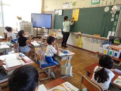 1年生算数の授業