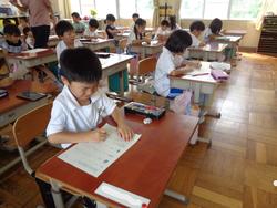 1年生国語の授業