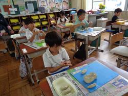 1年生図工の授業