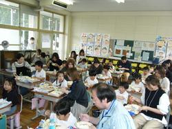 1年生給食試食会