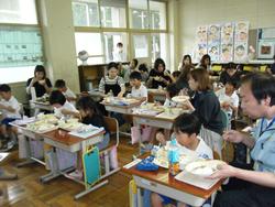 1年生給食試食会