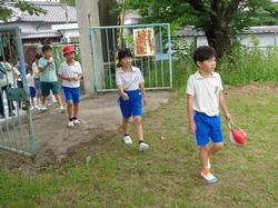 避難訓練の様子
