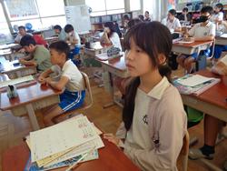 5年生外国語の授業