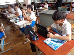 5年生外国語の授業