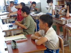 5年生外国語の授業