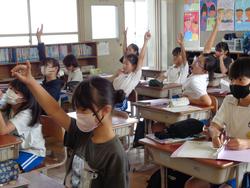5年生外国語の授業