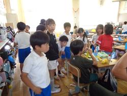 3年生図工の授業（居住地校交流）