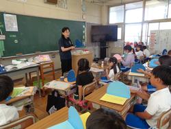 3年生図工の授業（居住地校交流）