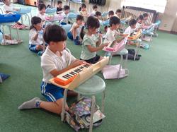 1年生音楽の授業