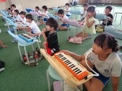 1年生音楽の授業
