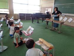 1年生音楽の授業